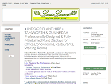 Tablet Screenshot of leaseleaves.com.au